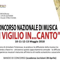8° Concorso Nazionale di Musica “San Vigilio In … Canto” 2018