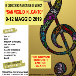 IX Concorso Nazionale di Musica "San Vigilio In...Canto"