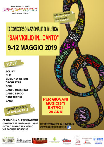 IX Concorso Nazionale di Musica "San Vigilio In...Canto"