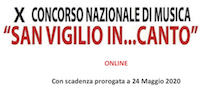 X Concorso Nazionale di Musica "San Vigilio In...Canto" (online)