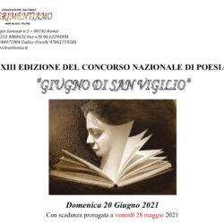 XIII Concorso Nazionale di Poesia "Giugno di San Vigilio"