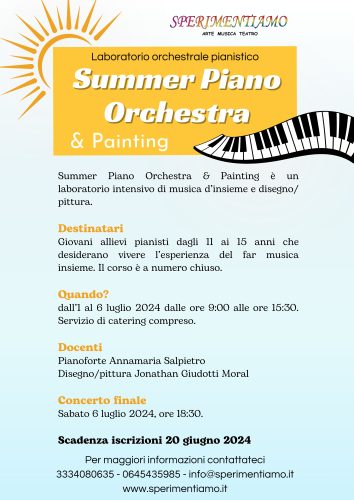 Summer Piano Orchestra
